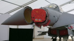 Typhoon fitted with Captor E AESA radar.
