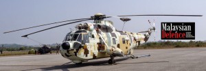  Tentera Darat new helicopter, Nuri M23-01 resplendent in its digital camo.