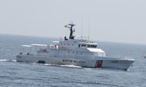 KM Marlin one of the unarmed MMEA boats. it was donated by Nippon Foundation back in 2013. It was originally used as a training ship but was pressed into patrol in 2014.