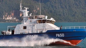 One of the 25m patrol boat built for PDRM by PME