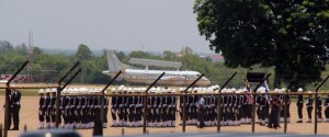 Royal Thai Air Force Saab 340 AEW seen at Korat air base in June, 2015