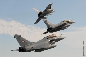 Rafales in Egyptian Air Force colours. Rafale