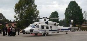 M46-02 VIP Blackhawk. Although crewed by RMAF personnel, their tasking come under the PMO. Malaysian Defence