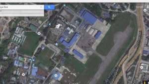 A Google map of the Air Wing base in Sungei Besi
