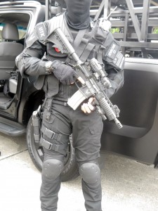 A UTK operator with the Ferfrans SCW. It is likely that the weapon was purchased under the OTS buy at the unit level
