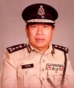 Tan Sri Yuen Yet Leng. PDRM picture