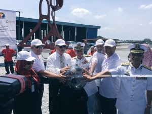 NCPC keel laying ceremony on Nov 18, 20015. APMM picture