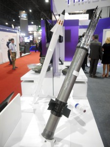 Thales Starstreak missile. 