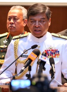RMN chief Admiral Kamarulzaman. Mindef picture.