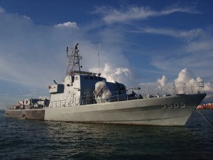 KD Jerong, the lead ship of the 6th Squadron FAC (G). RMN