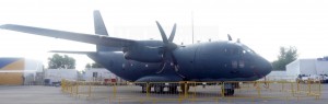 RAAF C-27J Spartan was on static display.