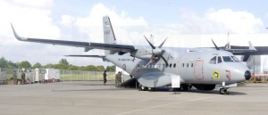 Indonesian Navy displayed its IPTN/Airbus CN235-220 MPA.