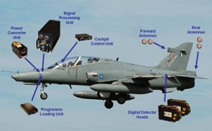 The SEER installation on the RMAF Hawk as envisioned by Finmeccanica back in 2010. It will be the same configuration if the Hawk upgrades is funded. Finmeccanica.