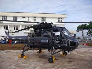 One of the preserved Westland Wasp M499-02.