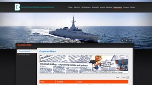 A screen grab of the BHIC website featuring the LCS graphic and pennant number 177.