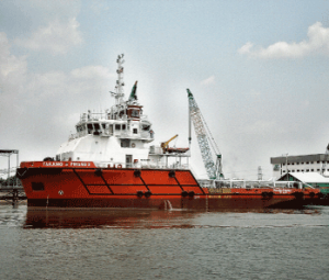 Tanjung Pinang 2, one of the Malaysian flag ships owned by icon Offshore Bhd.