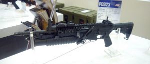 Colt APC wth M203 grenade launcher