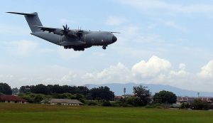 M54-03 on finals at Subang airport.