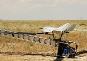 A Fulmar X being prepared for launch from the ground. Thales