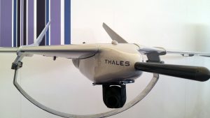 A full size Fulmar X mock-up at Thales booth at Farnborough air show. Thales.