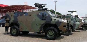 Sanca MRAP. The Sanca is the Thales Bushmaster MRAP built in Indonesia under colloboration with PT Pindad, a state owned firm. 